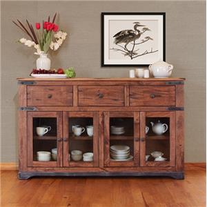 parota console drawer buffets